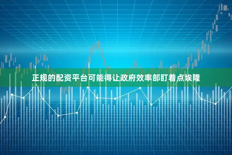 正规的配资平台可能得让政府效率部盯着点埃隆