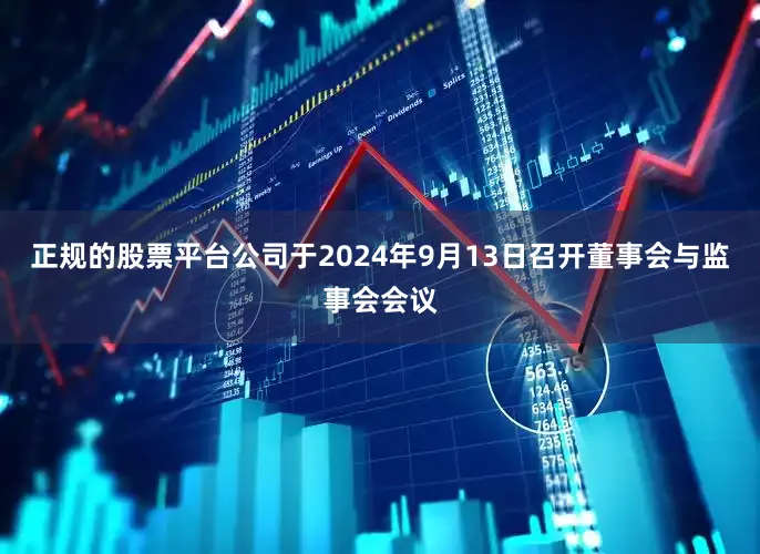 正规的股票平台公司于2024年9月13日召开董事会与监事会会议